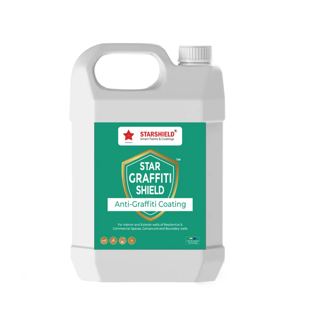 Star Graffitti Shield Solventbase