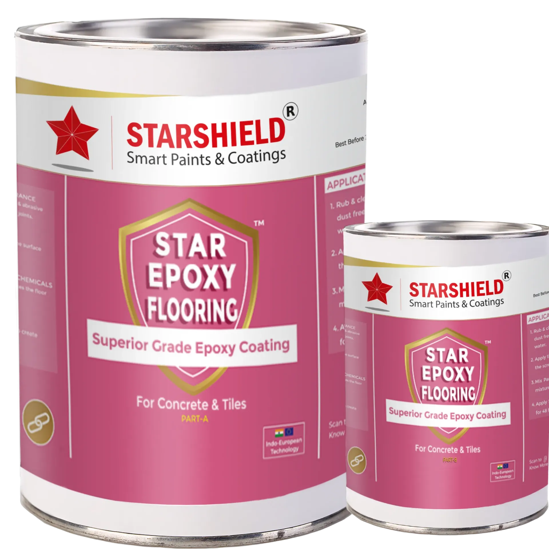 Star Epoxy Flooring Top Coat Kit (50L)