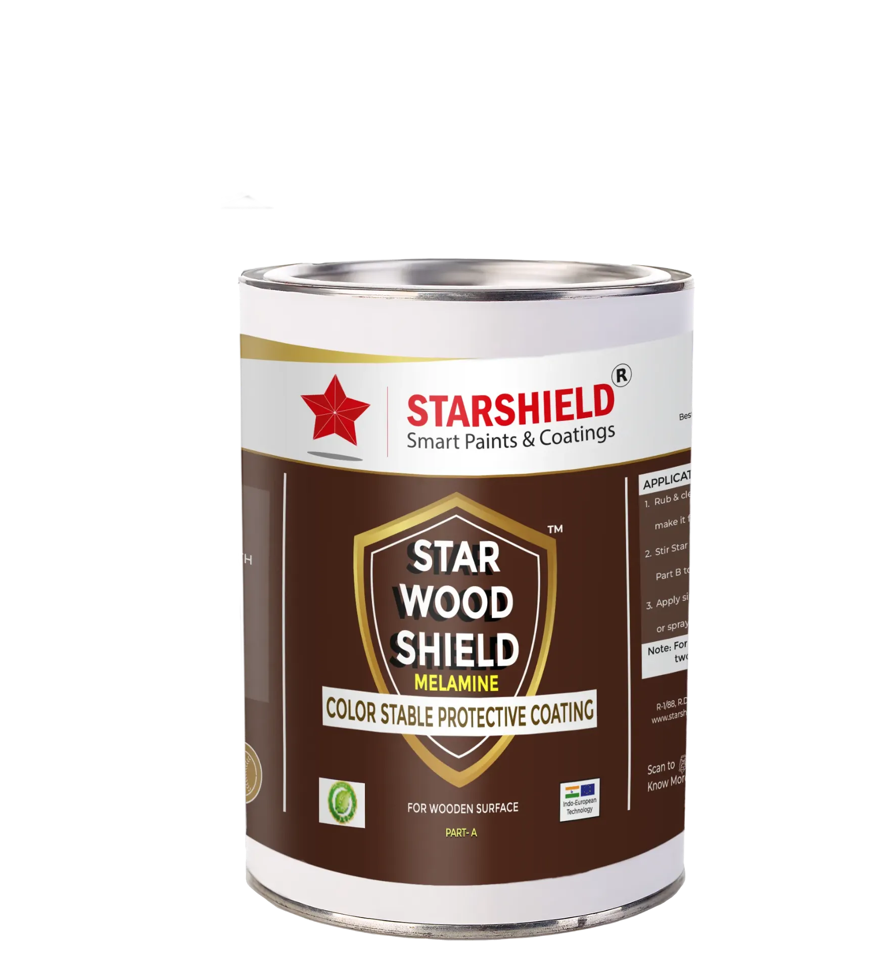 Star Wood Shield melamine